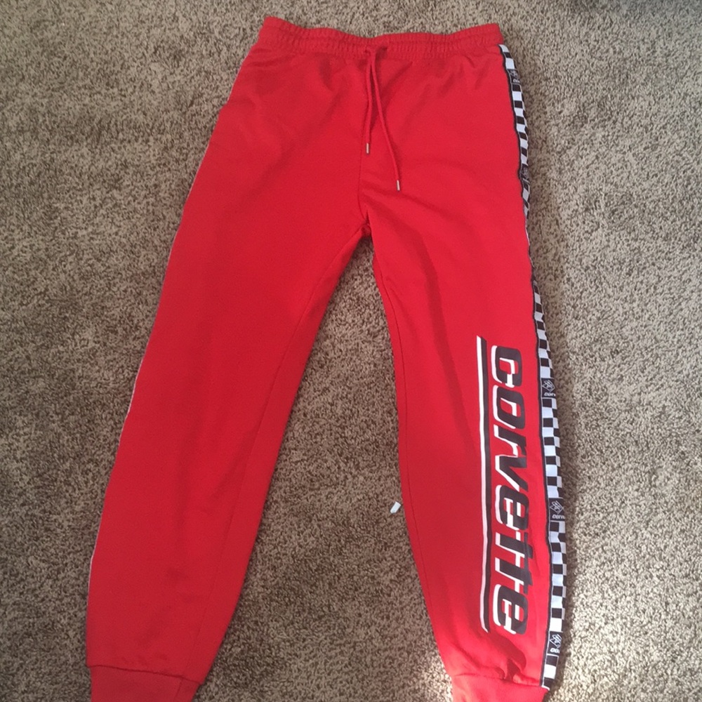 Red Sweatpants